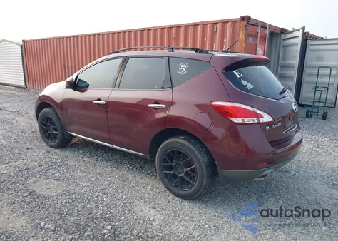 2011 Nissan Murano Sv из США, поврежденный, VIN JN8AZ1MU9BW054124